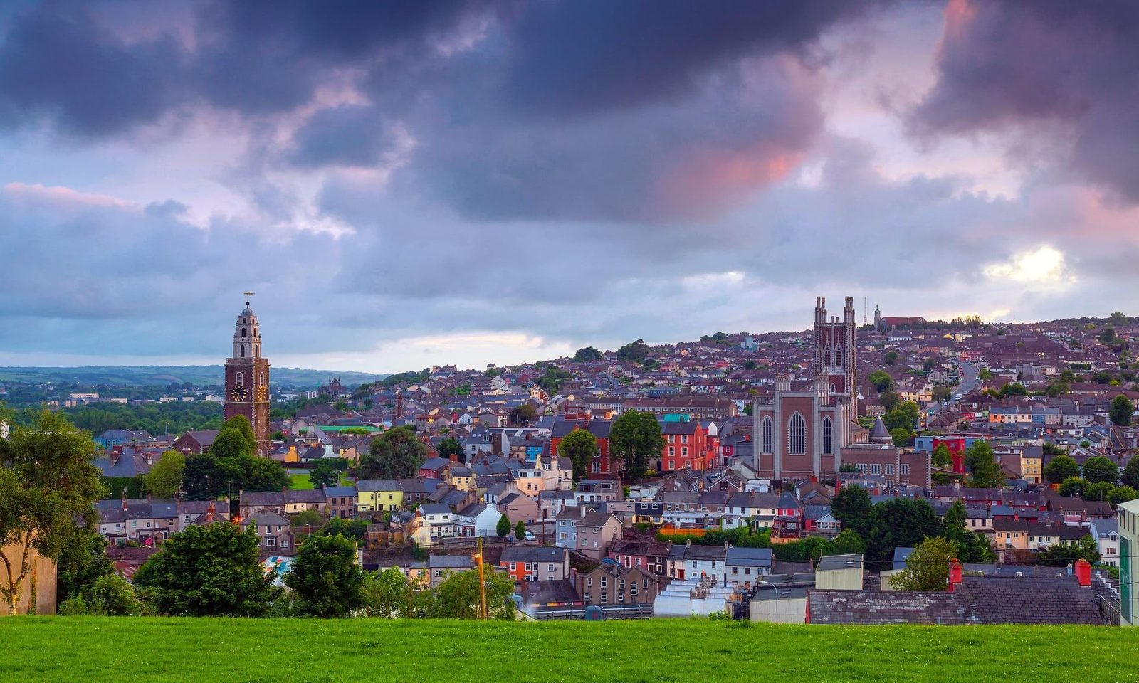 Cork skyline